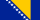 Bandeira Bósnia e Herzegovina